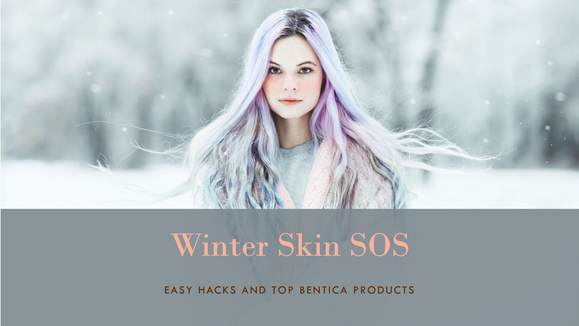 Bentica’s hydrating skincare products for winter skincare routine