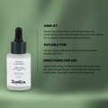 Face serum with niacinamide to reduce dark spots, acne scars and control oil