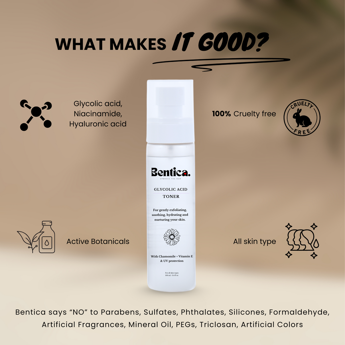 Why Bentica Hydraglow Toner is the Best Toner for Dry Skin – Packed with Chamomile Extract and Hydrating Benefits