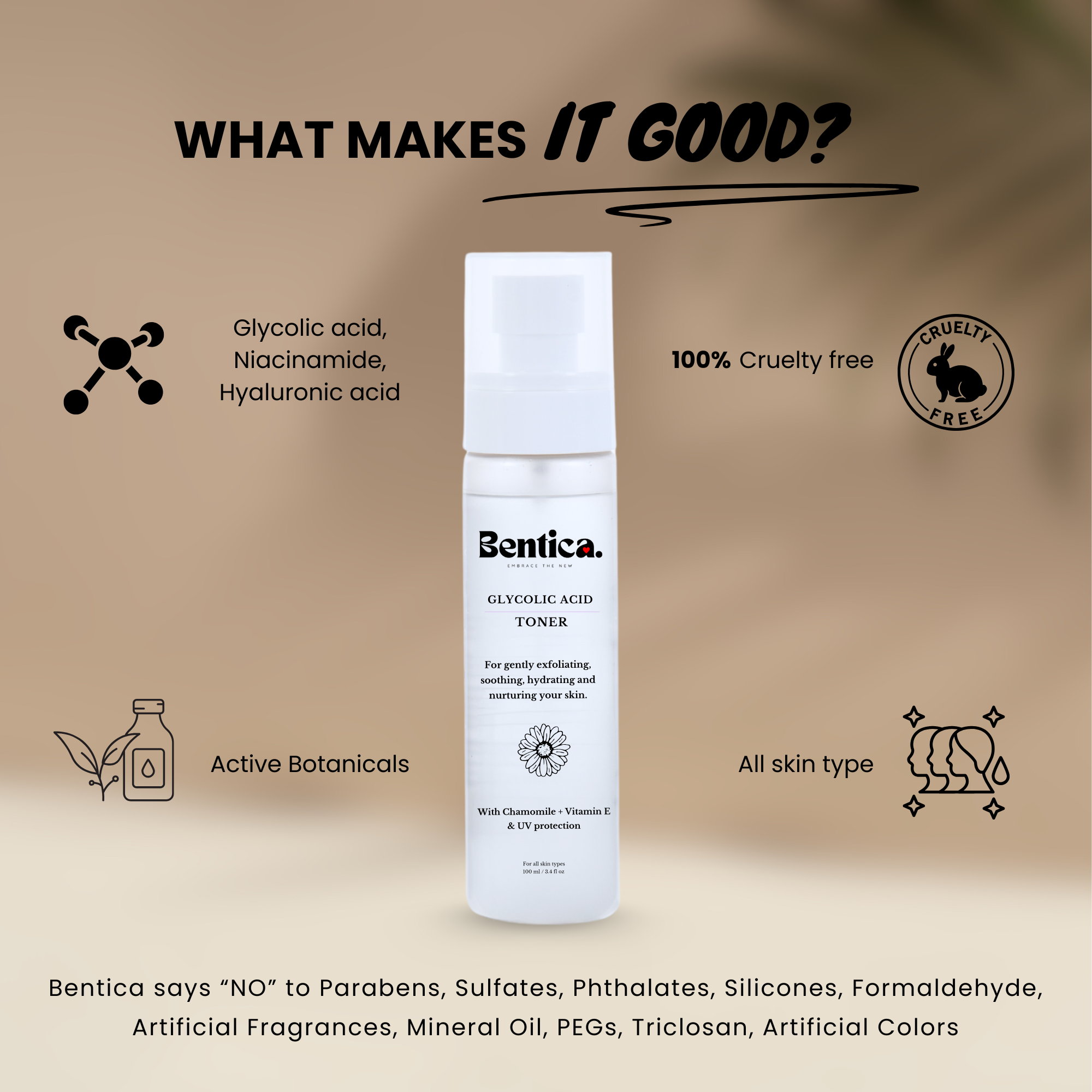 Why Bentica Hydraglow Toner is the Best Toner for Dry Skin – Packed with Chamomile Extract and Hydrating Benefits